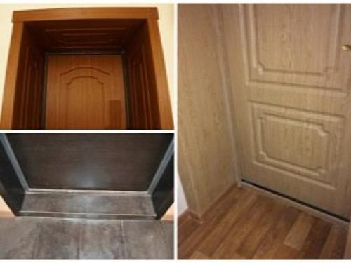 Установка дверной коробки в проем при монтаже.. Как снимать размеры 04