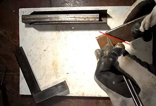 7 способов резки металлических труб. Резка под 45 градусов