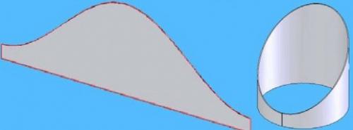 Шаблон для резки профильной трубы под 45 градусов. Разметка и обрезание трубы