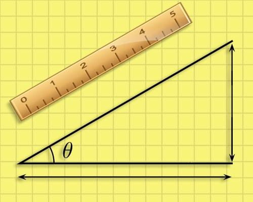 Угол 45 градусов без транспортира. Как начертить угол без транспортира