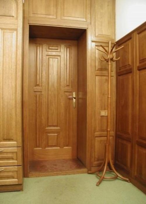 Установка двери без порога. Габариты дверных коробок 09