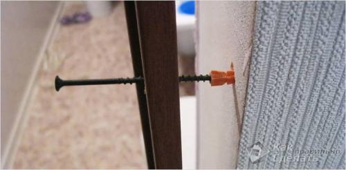 Установка двери без порога. Габариты дверных коробок 03