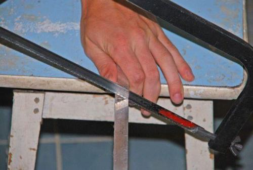 Лекало для резки трубы под 45 градусов. Как выполняется резка профильной трубы