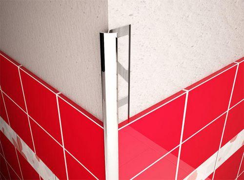 Укладка плитки с запилом под 45 градусов. Какие инструменты используются для затачивания торцов кафеля под 45 градусов? 05