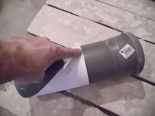 Как ровно отрезать трубу вдоль. Для индивидуального использования 05