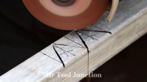 Резка металла под 45 градусов. Изгиб профильной трубы под 45 градусов