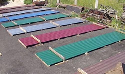 Как правильно обрезать лист профнастила. Ручной инструмент для резки профнастила