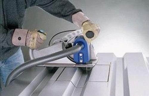 Резка профлиста своими руками. Резка профлиста «без косяков» 04